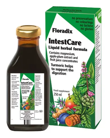 Floradix IntestCare Liquid Digestive Health Herbal Formula 250ml