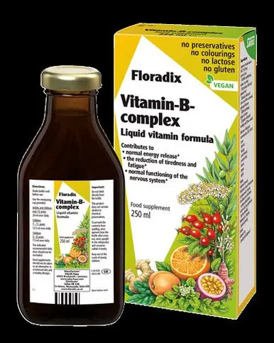 Floradix Vitamin B Complex vitamin b2 vitamin b12 vitamin b6 250ml