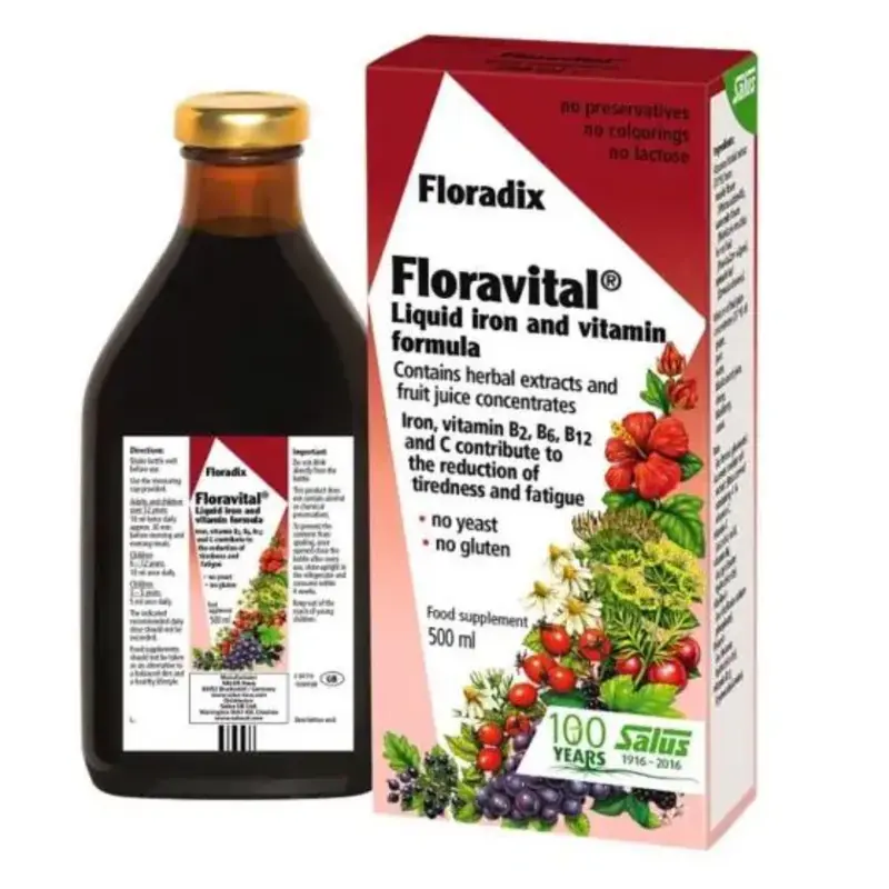 Floravital Yeastfree Iron Formula 500ml