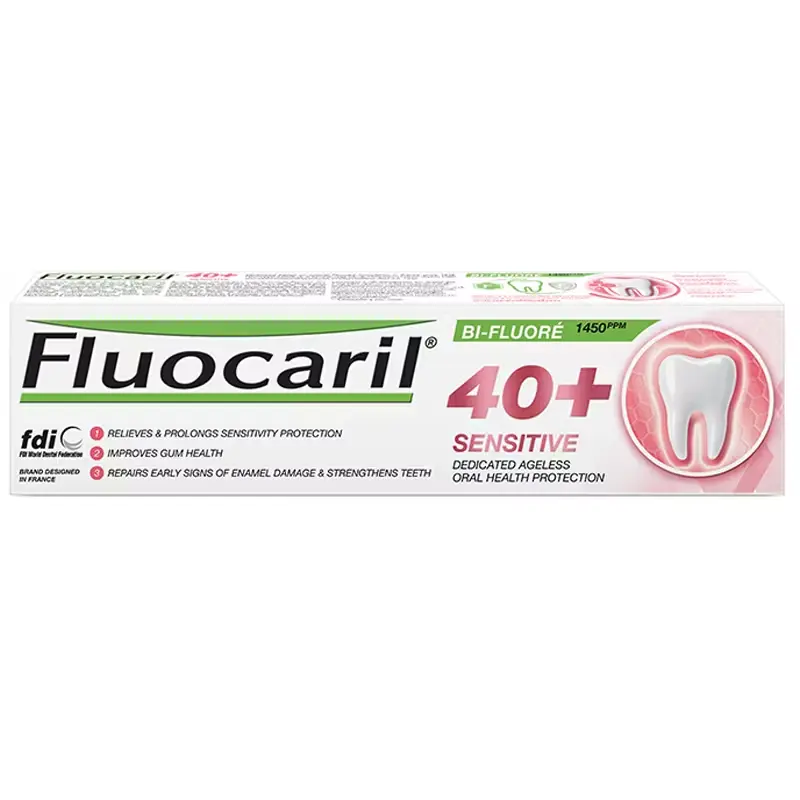Fluocaril - 40+ Toothpaste Ageless Sensitive 160g.