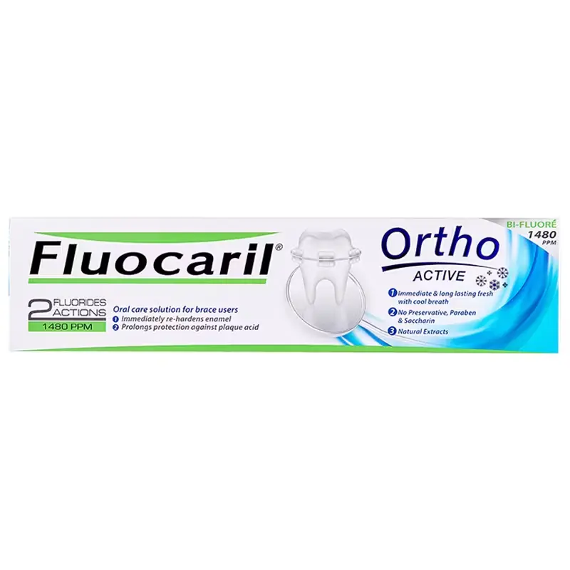 Fluocaril - Orthodontics Toothpaste - Ortho Active 100g.