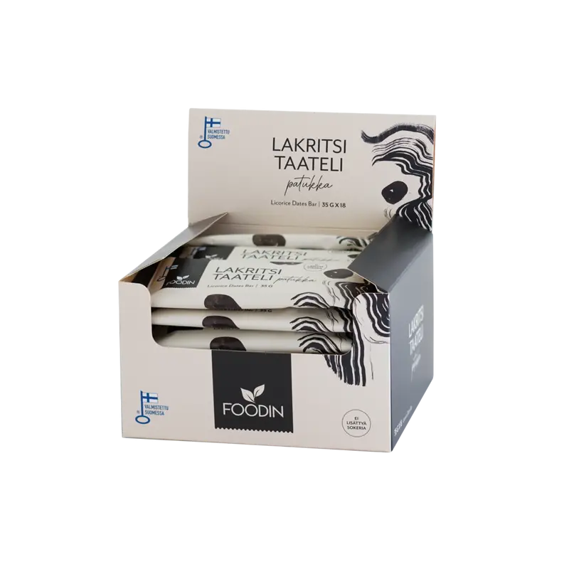Foodin Licorice Dates Bar 35g x 18 pcs