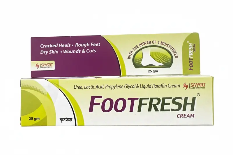 FootFresh Urea Cream – Intensive Care for Dry & Cracked Feet 25g