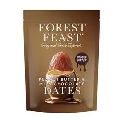 Forest Feast Milk Choc Peanut Butter Dates 140g