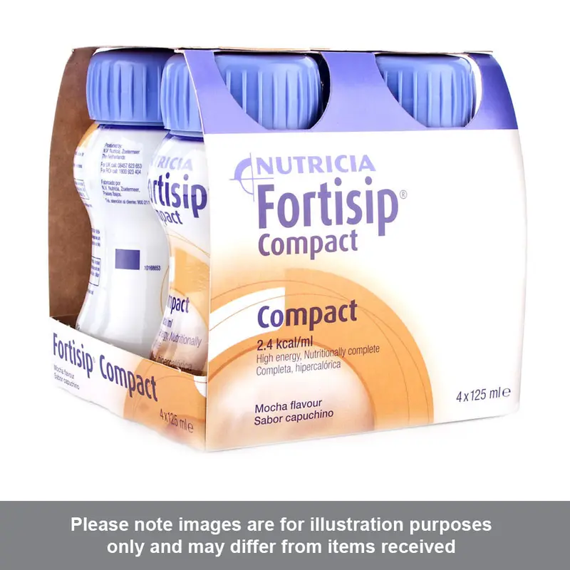 Fortisip Compact Mocha Flavour 6 x 4 (24 Bottles)