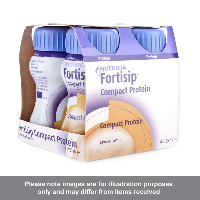 Fortisip Compact Protein Mocha Flavour (24 Bottles)