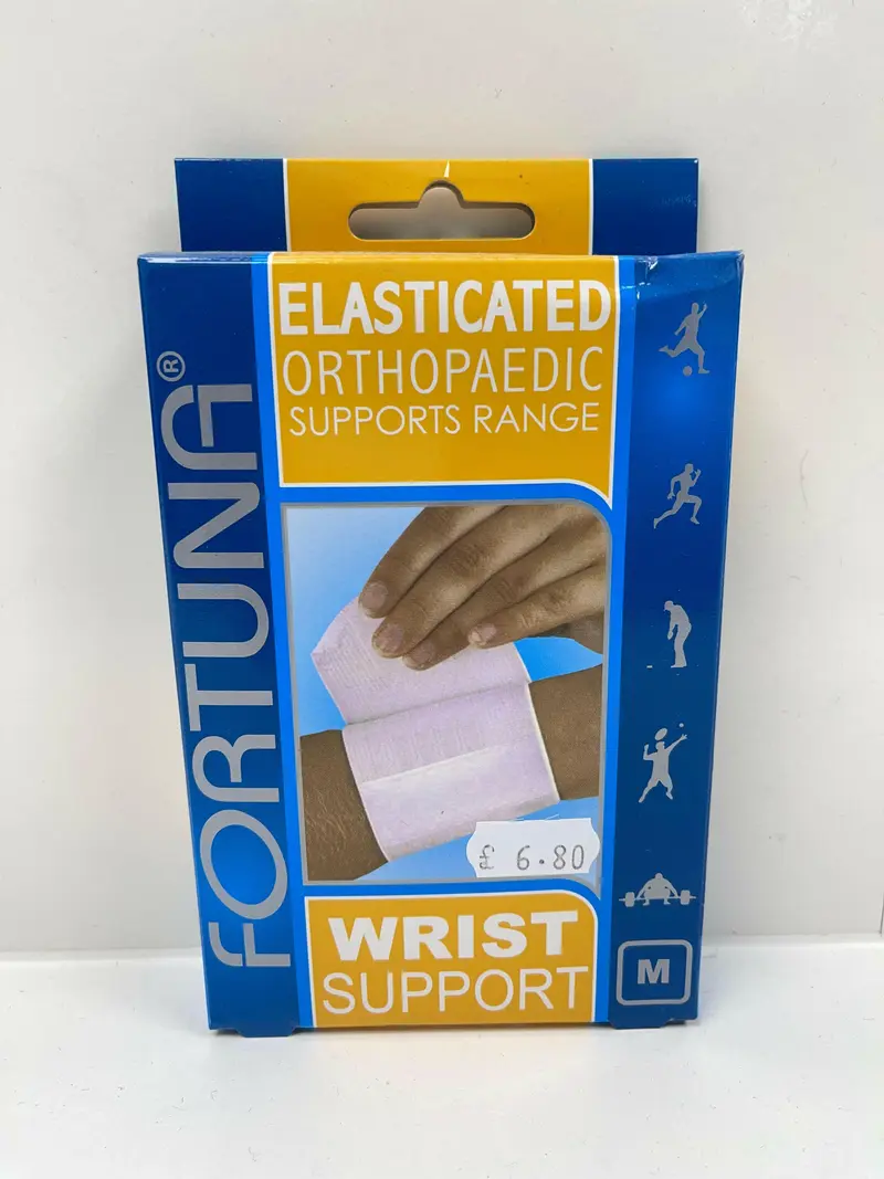 Fortuna elastiated orthopaedic supports range wrist support
