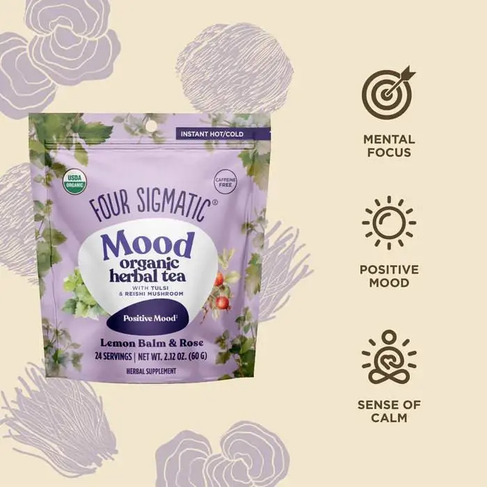 Four Sigmatic Organic Mood Herbal Tea 60g