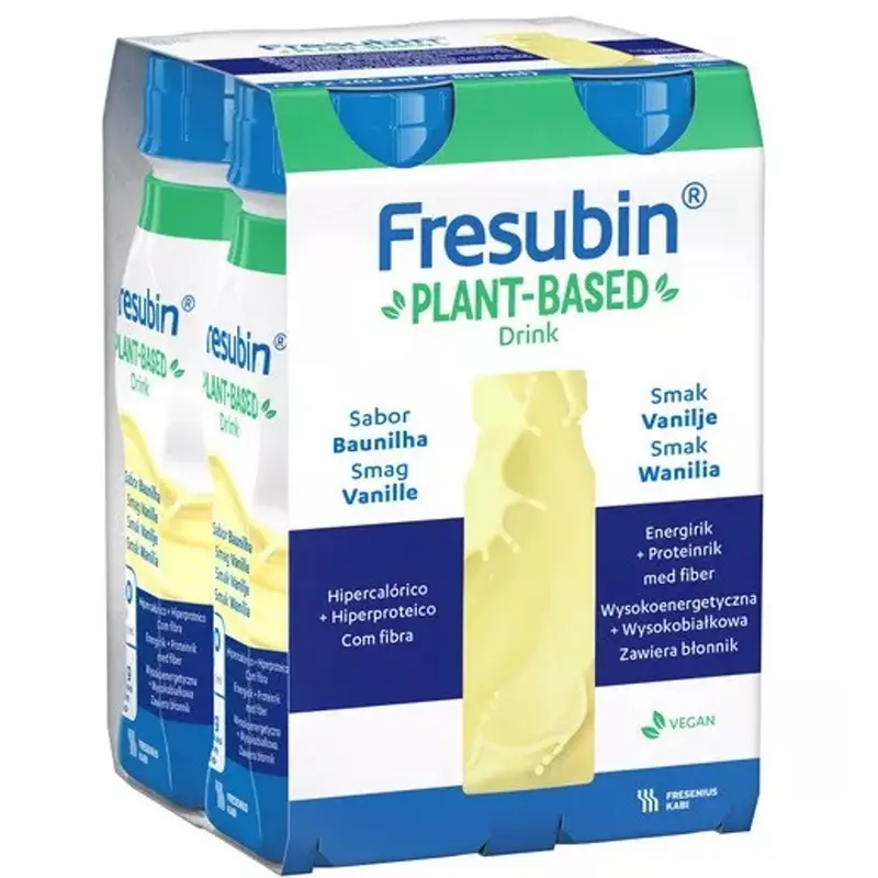 Fresubin Plant-Based Vanilla Flavour 4x200ml