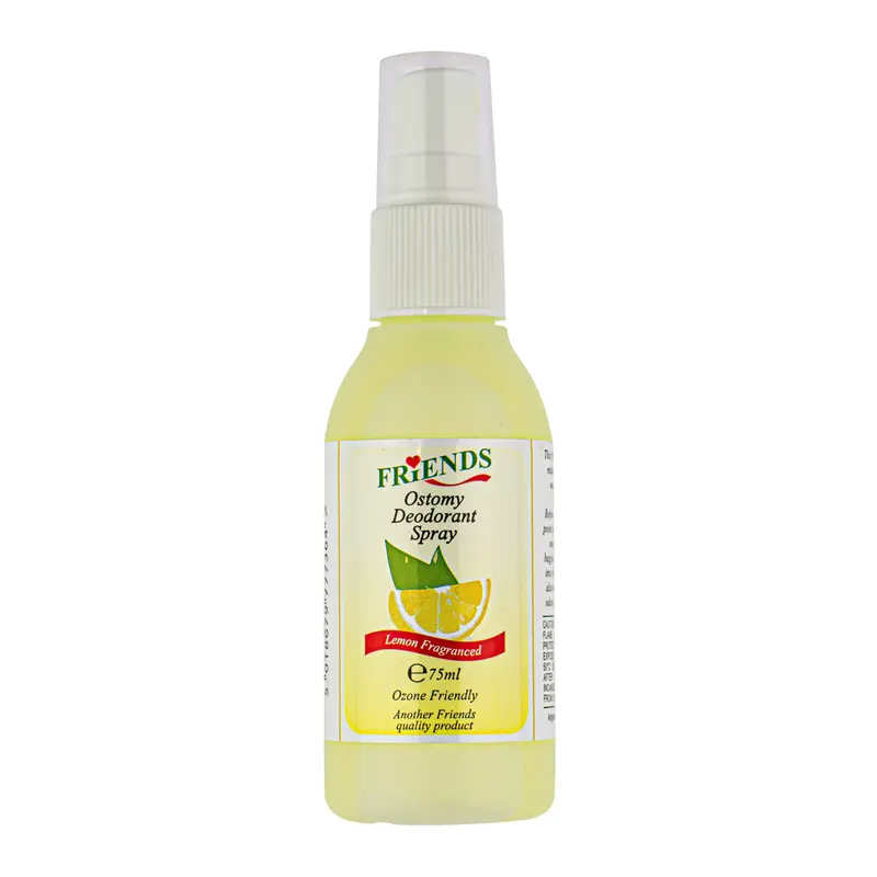 Friends Lemon Ostomy Deodorant Spray (75ml) (x1)