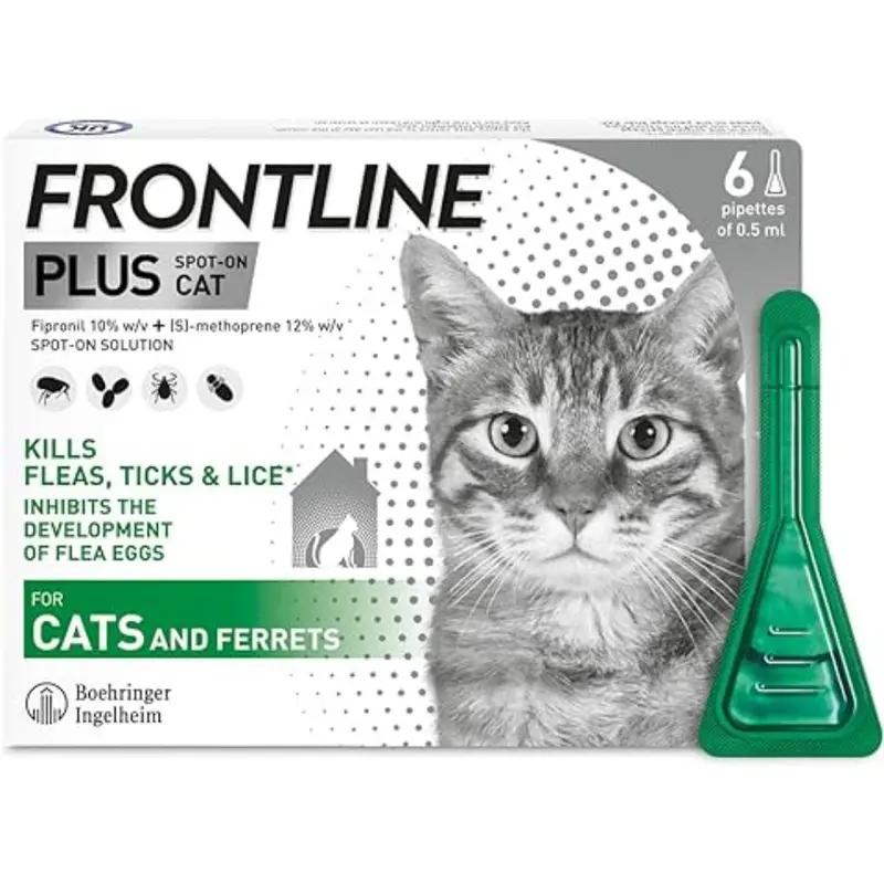 Frontline Plus Spot On Cat 6s