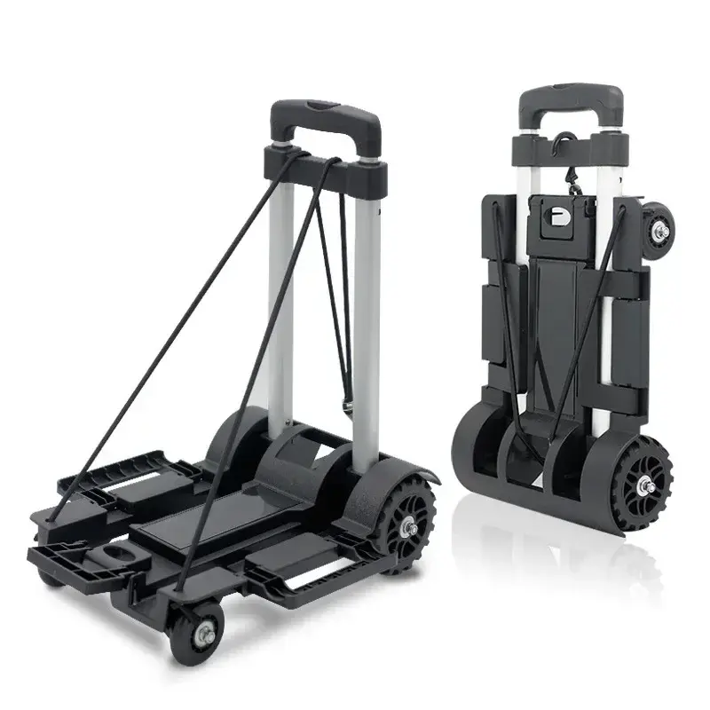Full Folding Luggage Trolley for the Transport of Various Boxes and Bags (small, for clinical trials)