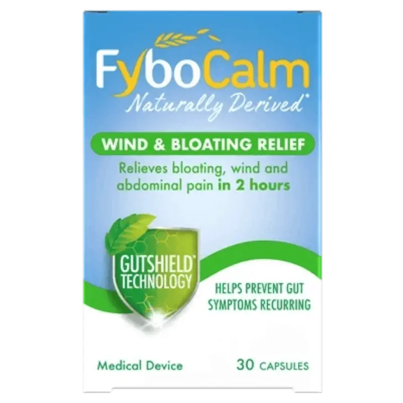 FyboCalm Wind & Bloating Relief 30 Capsules