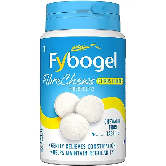 Fybogel Fibre Chews Citrus Flavour 30 Tablets