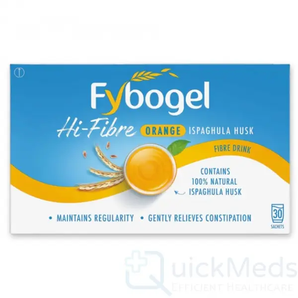 Fybogel Hi-Fibre Orange – 30 Sachets