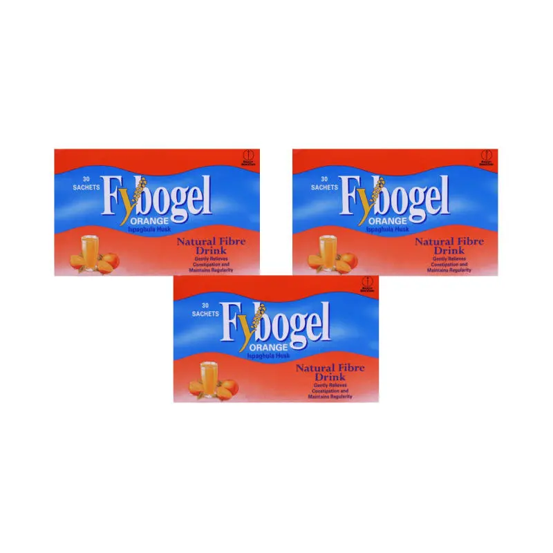 Fybogel Sachets Orange - Triple Pack