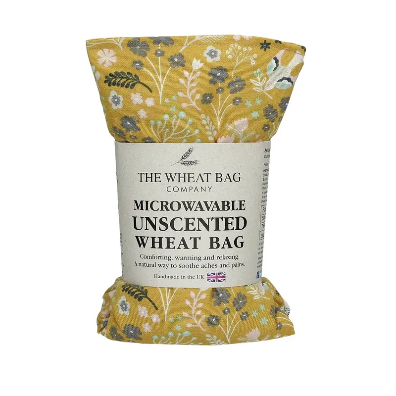 Garden Fern, Ochre Cotton Wheat Bag