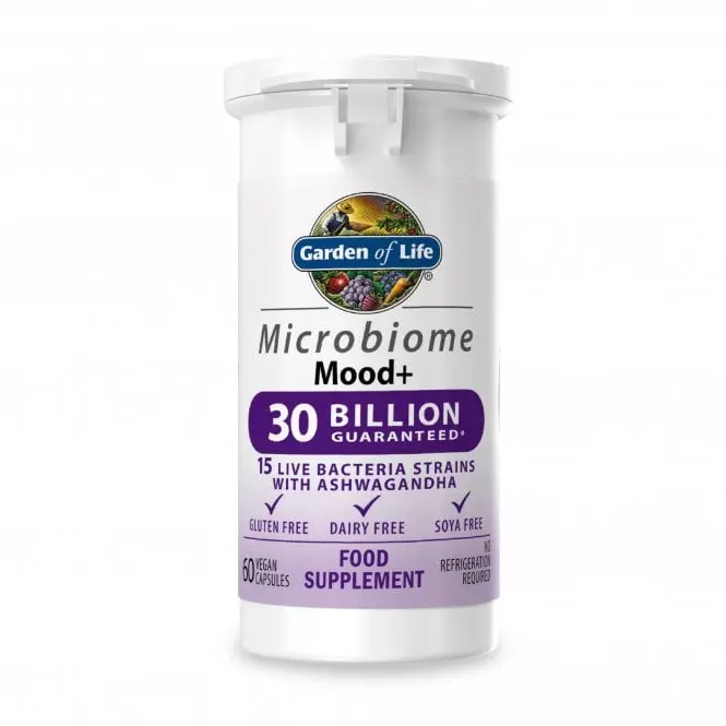 Garden of Life Microbiome Mood+ 60 Vegan Capsules