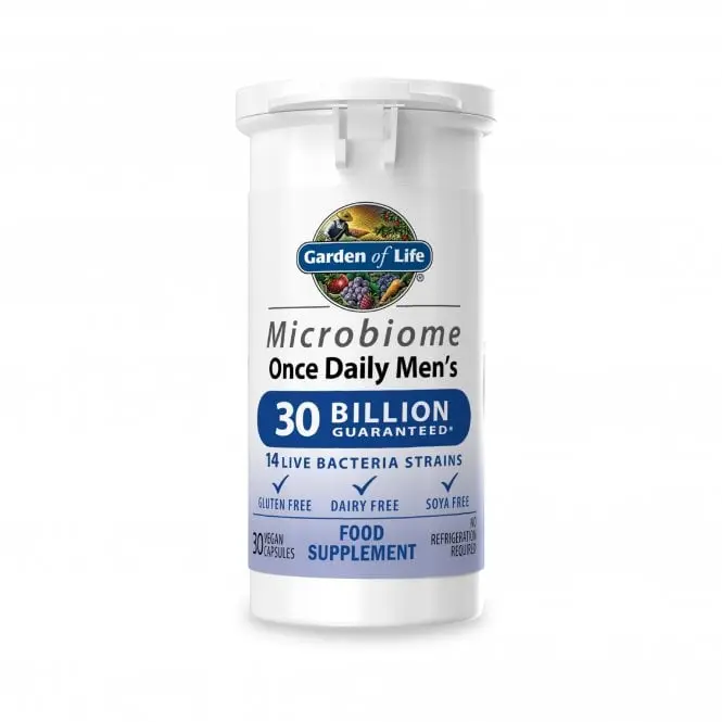 Garden of Life Microbiome Once Daily Men's 30 Vegan Capsules