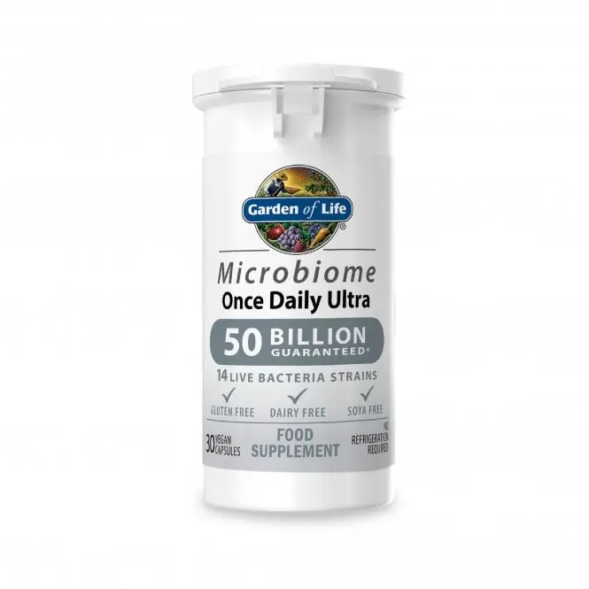 Garden of Life Microbiome Once Daily Ultra 30 Vegan Capsules