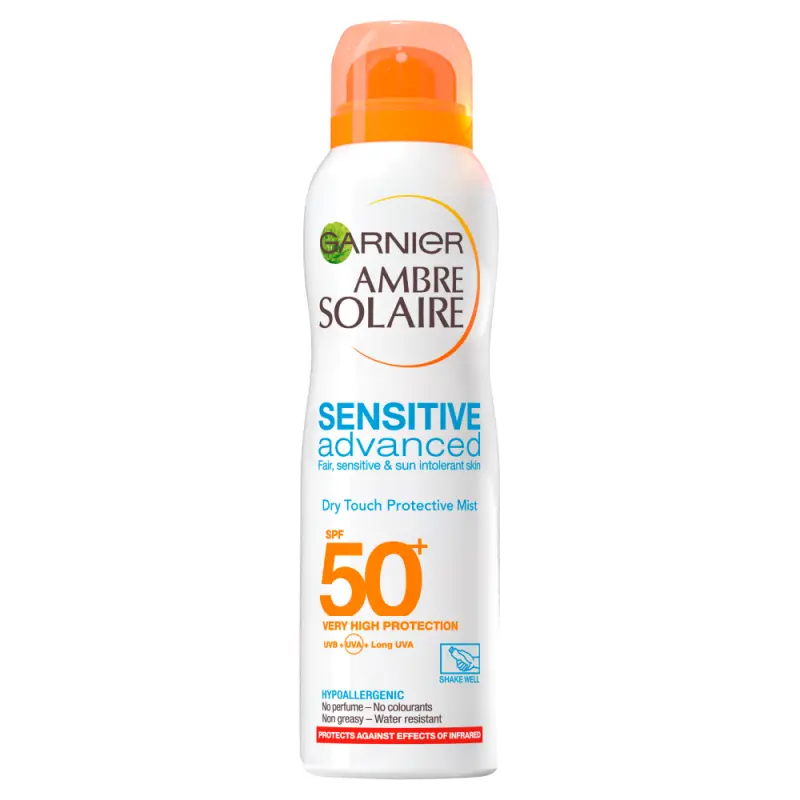 Garnier Ambre Solaire Sensitive Advanced Mist Sun Spray SPF50+