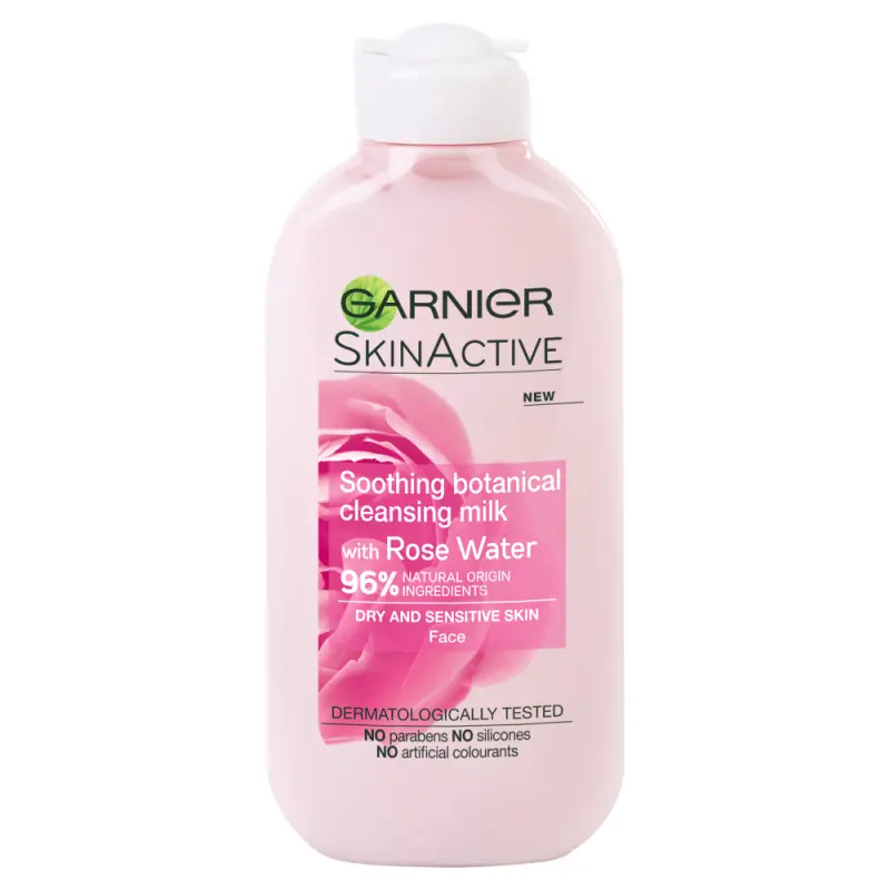 Garnier Natural Soothing Botanical Cleansing Milk Rose Water