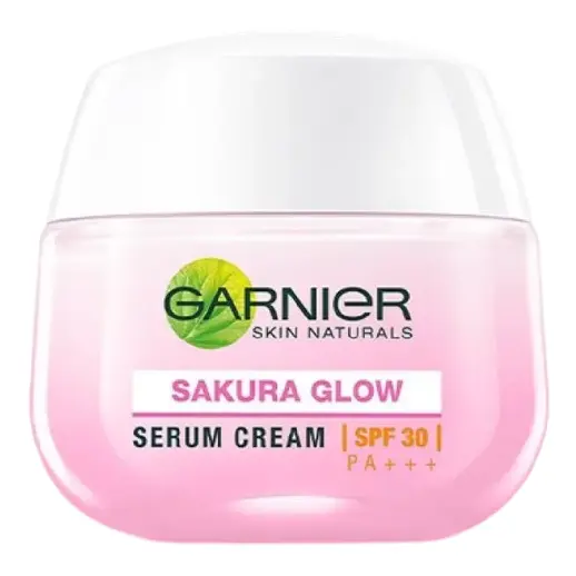 Garnier - Sakura Glow - Hyaluron Serum Cream (SPF30) 50ml.