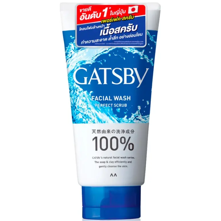 GATSBY - Facial Wash Perfect Scrub 130g.