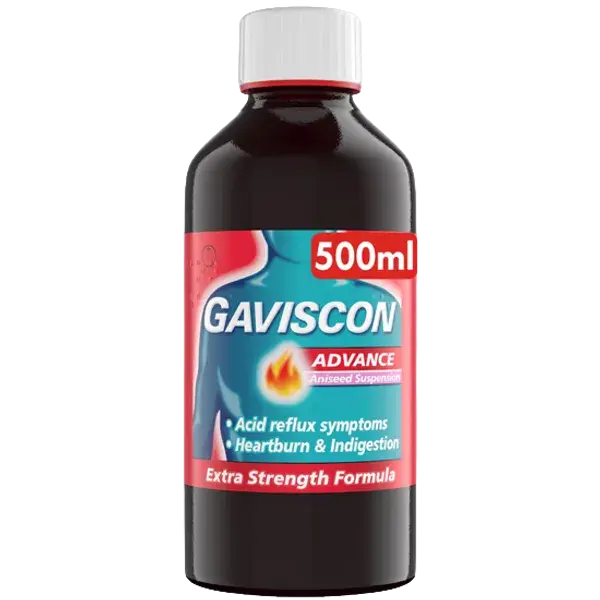 Gaviscon Advance Aniseed Liquid - 500ml (Pharmacy Only)