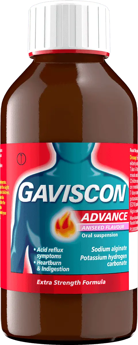 Gaviscon Advance Heartburn & Indigestion Liquid Aniseed 250ml