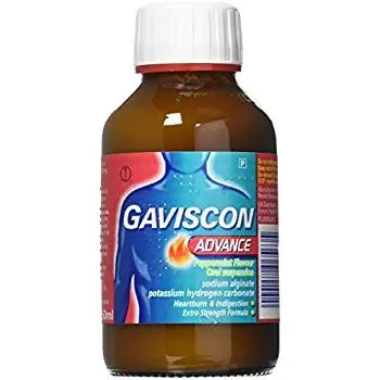 Gaviscon Advance Peppermint Liquid - 250ml (Pharmacy Only)