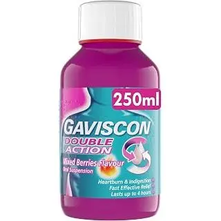 Gaviscon Double Action Mixed Berry Liquid - 250ml