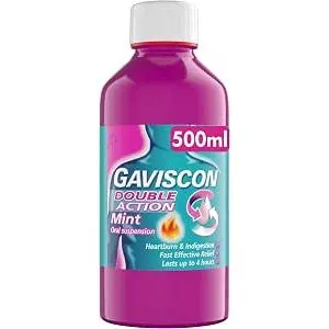 Gaviscon Double Action Peppermint Liquid - 500ml