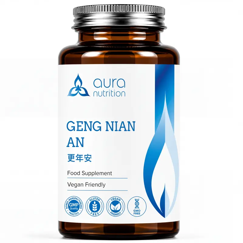 Geng Nian An (Rehmannia / Chinese Foxglove Root) - 60 tablets
