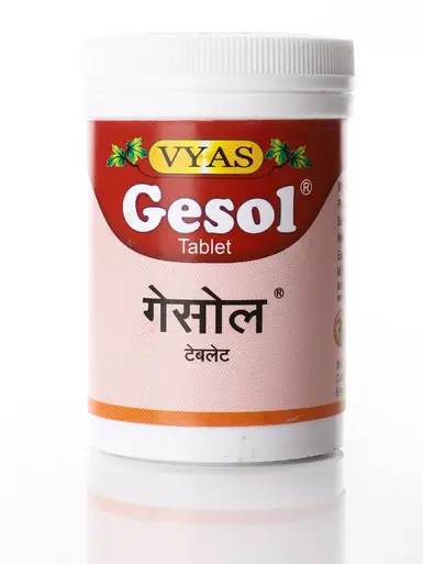 Gesol Appetiser, Digestive & Carminative Tablets | 100 Tablets