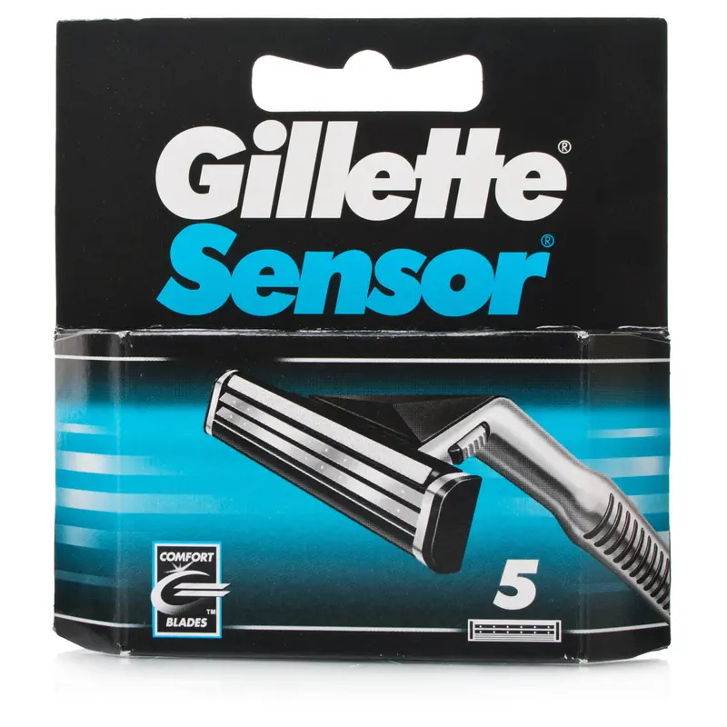 Gillette Sensor Razor Blades (5 Blades)