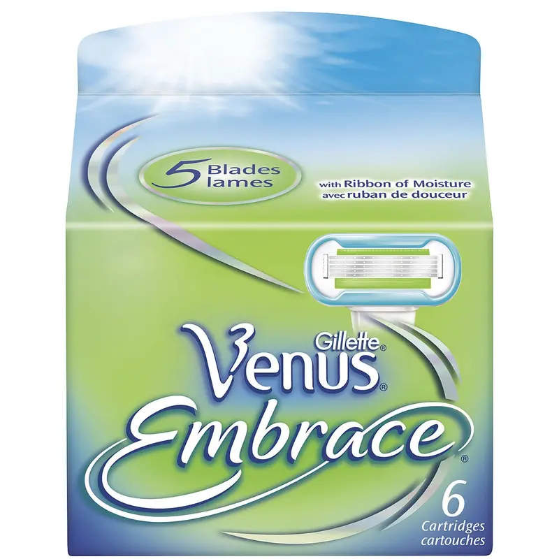 Gillette Venus Embrace Blades (6 Cartridges)