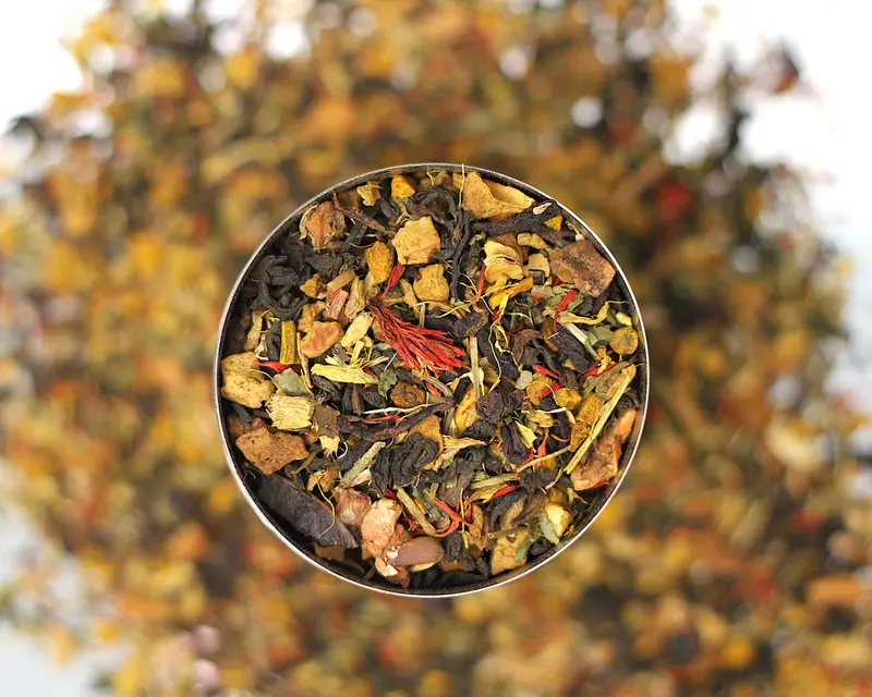 Ginger Peach Reverie - Herbal & Botanical Tea