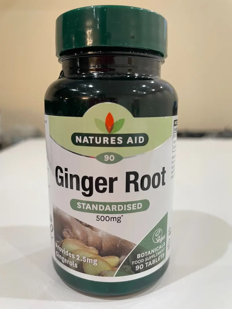 Ginger Root 90 Capsules
