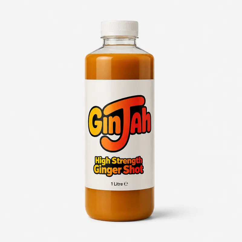 GINJAH Strong Ginger Shot – 1 Litre