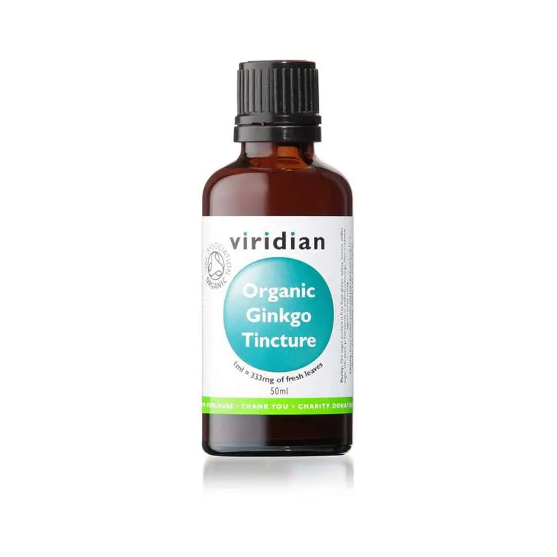 Ginkgo Biloba Tincture (Organic)