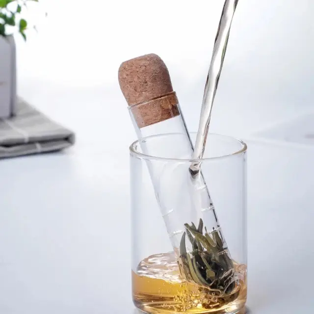 GLASS TUBE TEA INFUSER