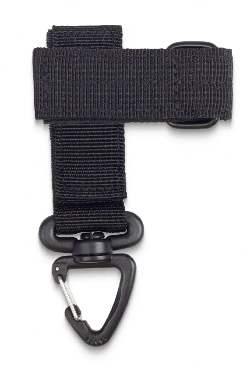 GLOVES Glove / Rope Holder with Multipurpose Carabiner Black