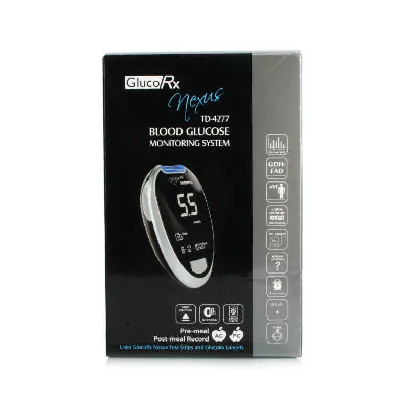 GlucoRX Nexus Blood Glucose Monitoring System