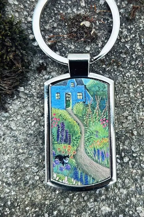 Going Home Keyring