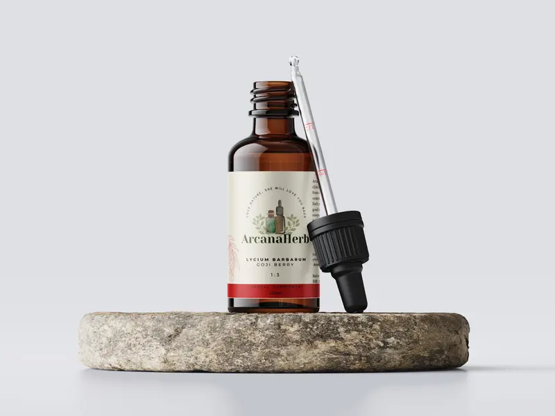 Goji Berry Tincture. Lycium Barbarum. 1