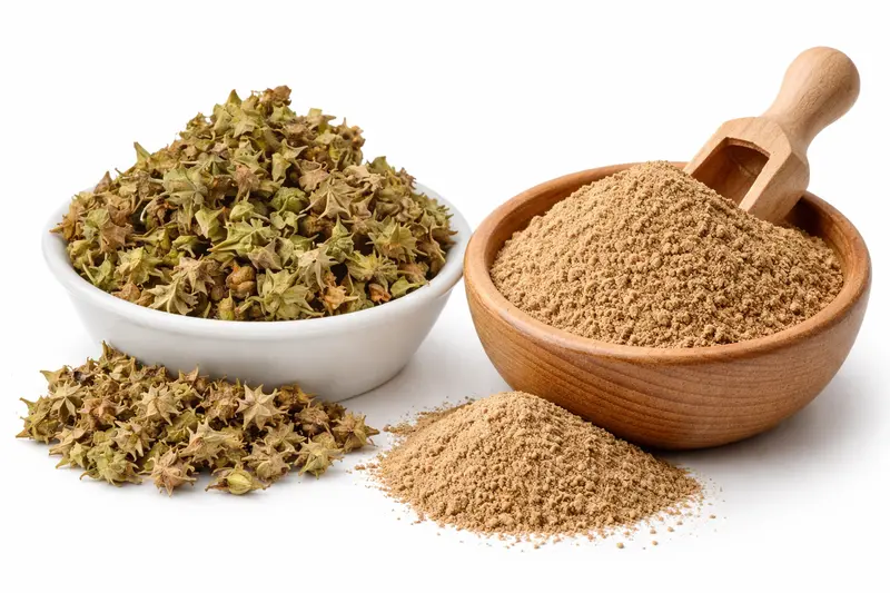 Gokharu Powder (Tribulus terrestris, also known as Gokshura, Gokhru)