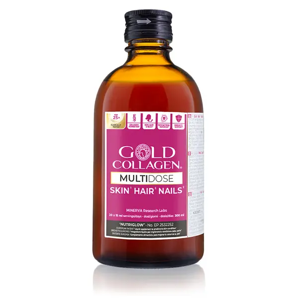 Gold Collagen Multidose Skin Hair and Nails 300ml