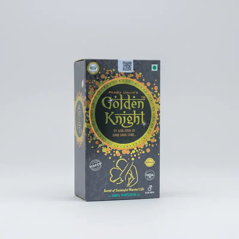 Golden Knight Majun | Pakiza Unani | Traditional Unani Herbal Preparation | Men's Vitality & Wellness
