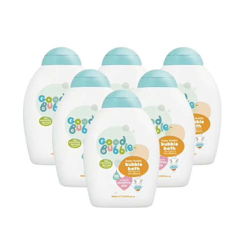 Good Bubble Super Bubble Bubble Bath with Cloudberry Extract Six Pack